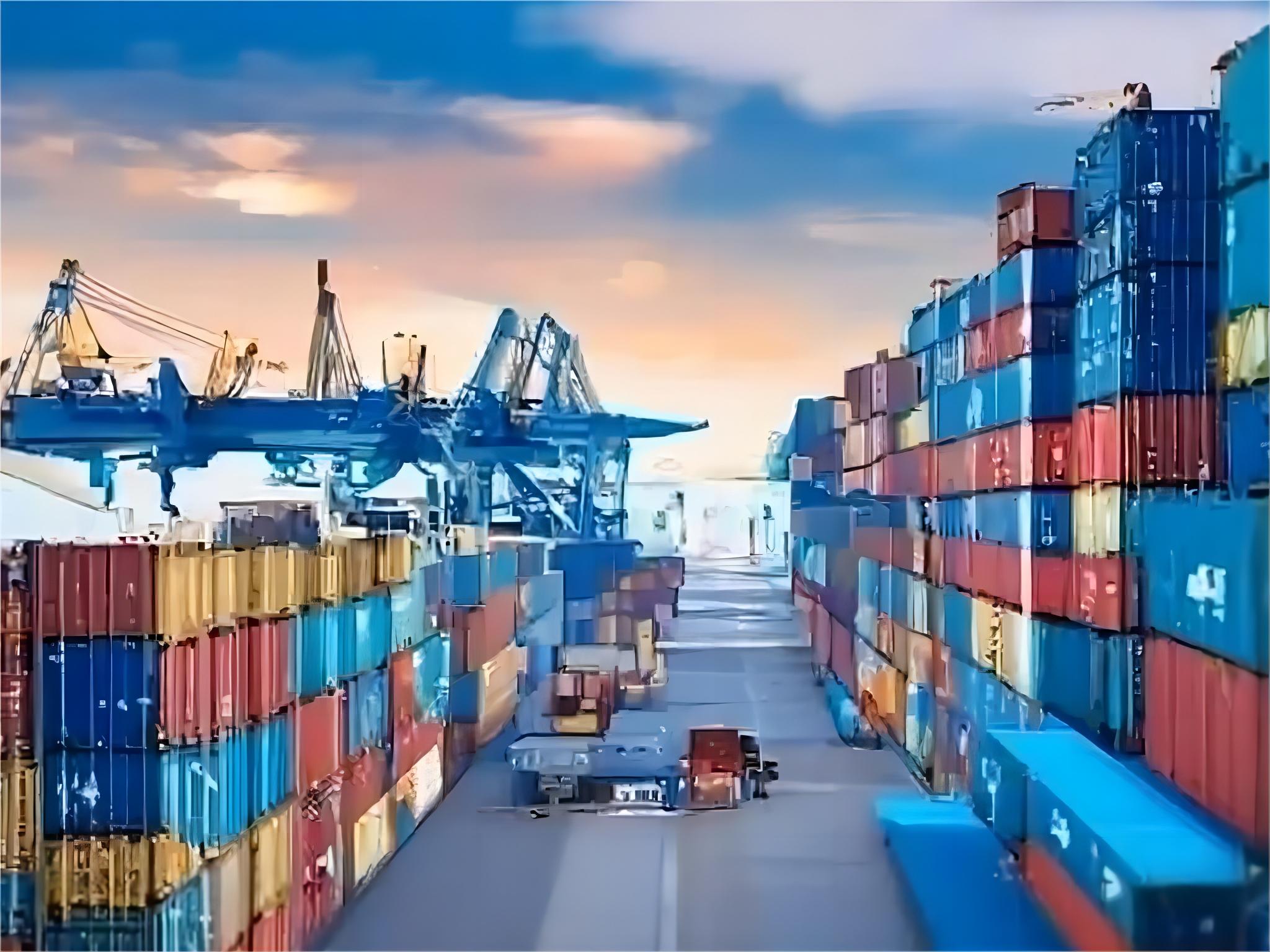 Logistics professional tracking an air shipment from China to the United States