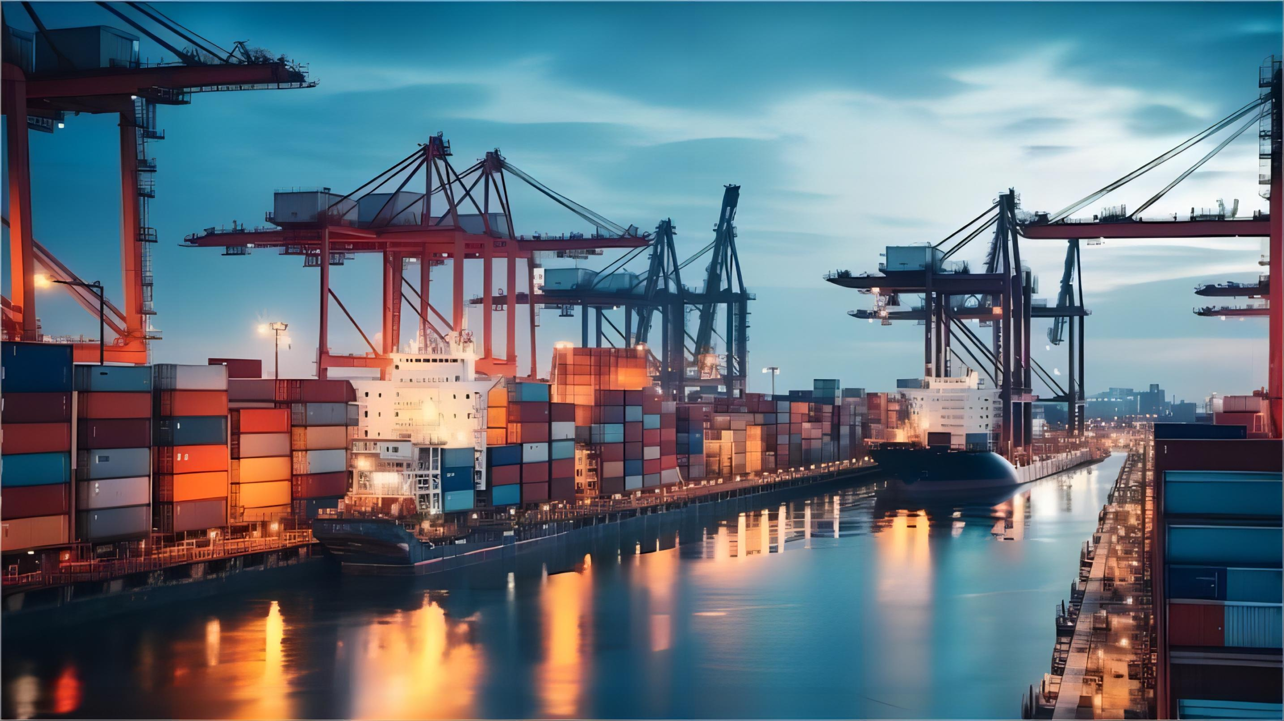 Logistics professional checking customs documentation for French imports