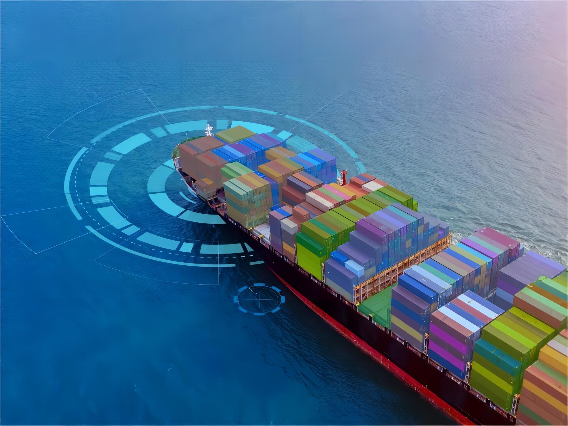 Logistics manager reviewing shipping documents for FCL cargo